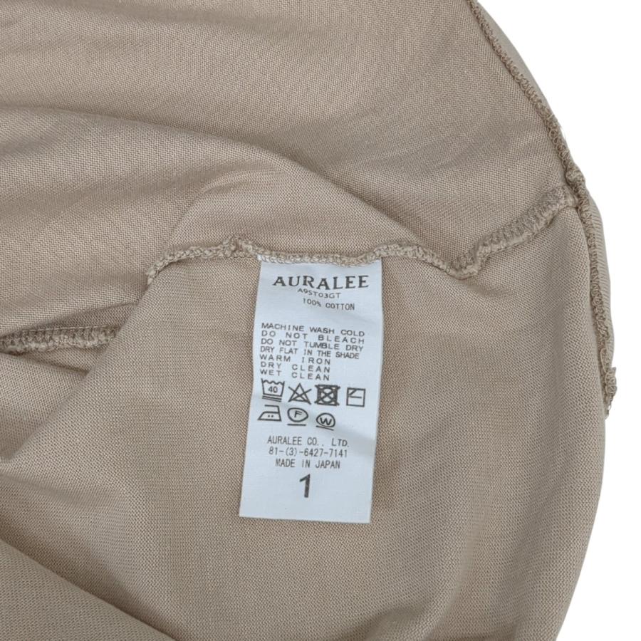 AURALEE（オーラリー） AURALEE Tシャツ A9ST03GT ベージュ サイズ：1