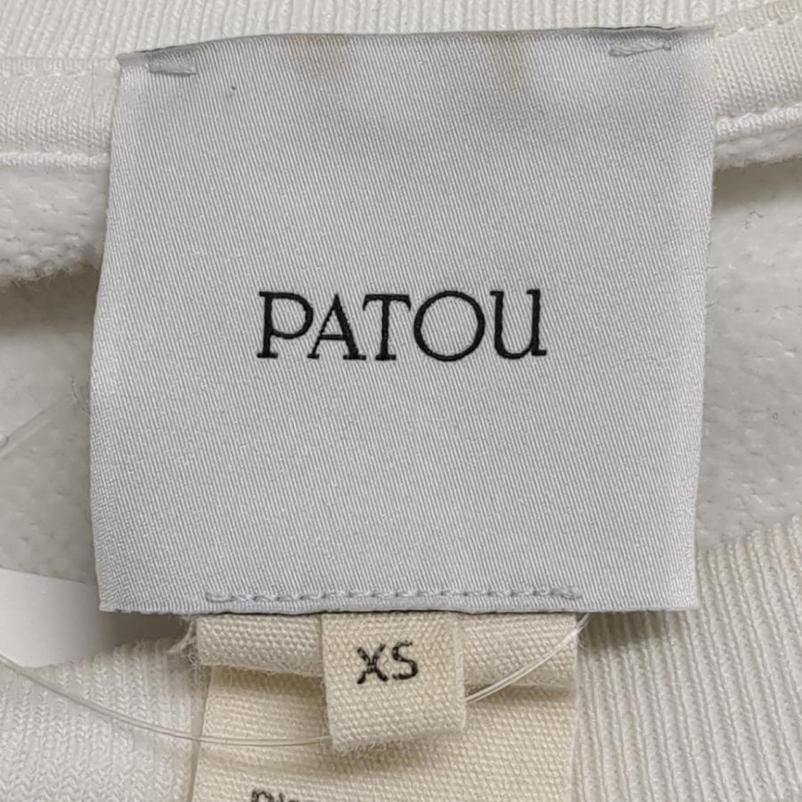 パトゥ Patou スウェット JE0189995001W ホワイト サイズ：XS 