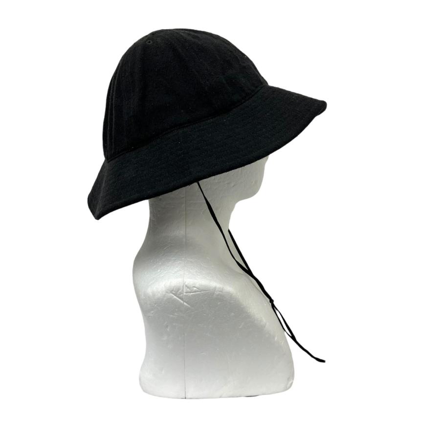 COMOLI（コモリ） シルクネップ ハット ハット Z01-07001 ブラック