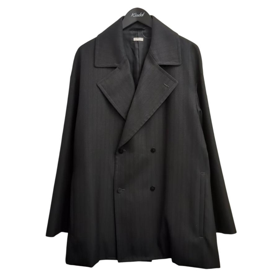 【美品】seeall coat シーオール コート サイズ3 クリーニング済み SEEALL シーオール SEEALL 23AW OVERSIZED P-COAT Pコート SAU31 CT184