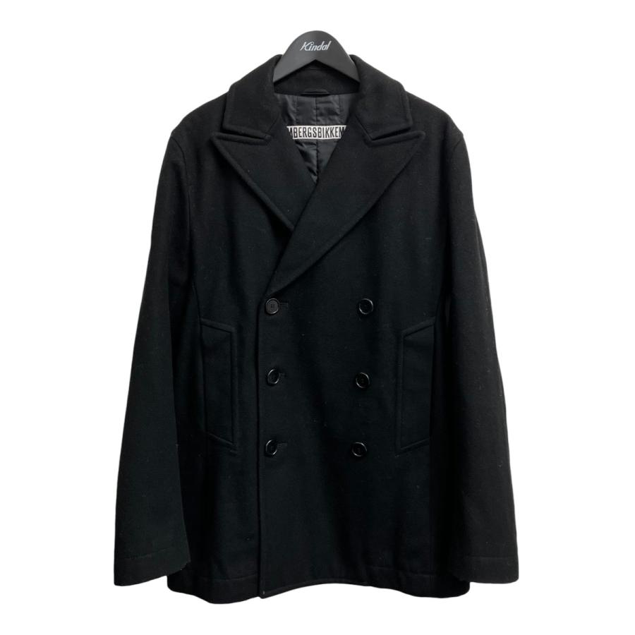 ダークビッケンバーグジャケットコート DIRK BIKKEMBERGS（ダークビッケンバーグ） コート ブラック サイズ：M