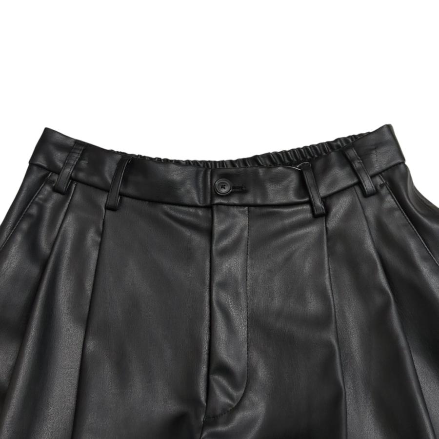 ザラ×メゾンスペシャル ZARA×MAISON SPECIAL フェイクレザーパンツ