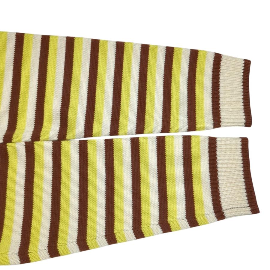 MAISON KITSUNE（メゾン キツネ） ボーダーニット NM00802KM0329