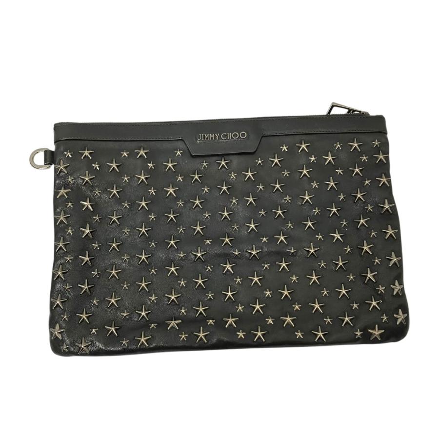 JIMMY CHOO（ジミーチュウ） クラッチバッグ ブラック : カインドオル
