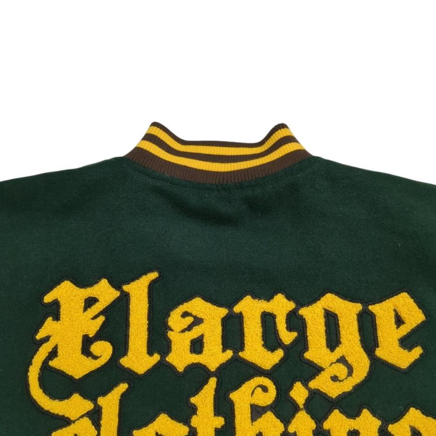XLARGE ダークグリーン スタジャン　エクストララージ XLARGE STADIUM JACKET GREEN エックスラージ メンズ レディース