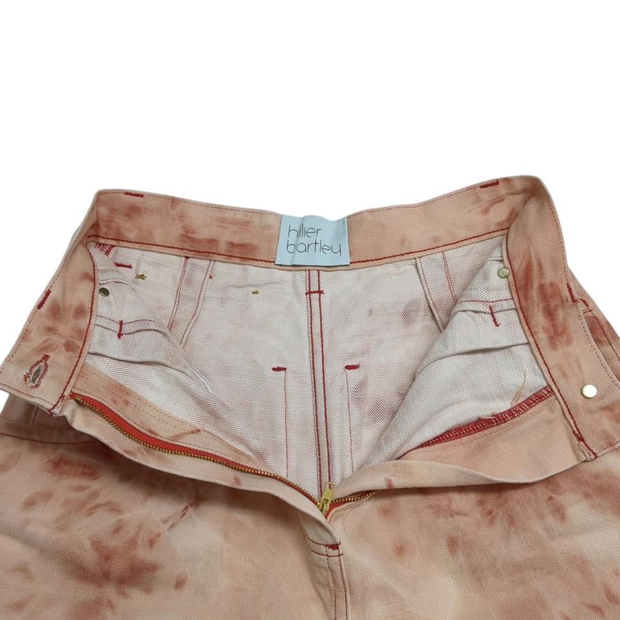 Hillier Bartley コットン　デニム ヒリヤーバートリー Hillier Bartley デニムパンツ ピンク サイズ：6