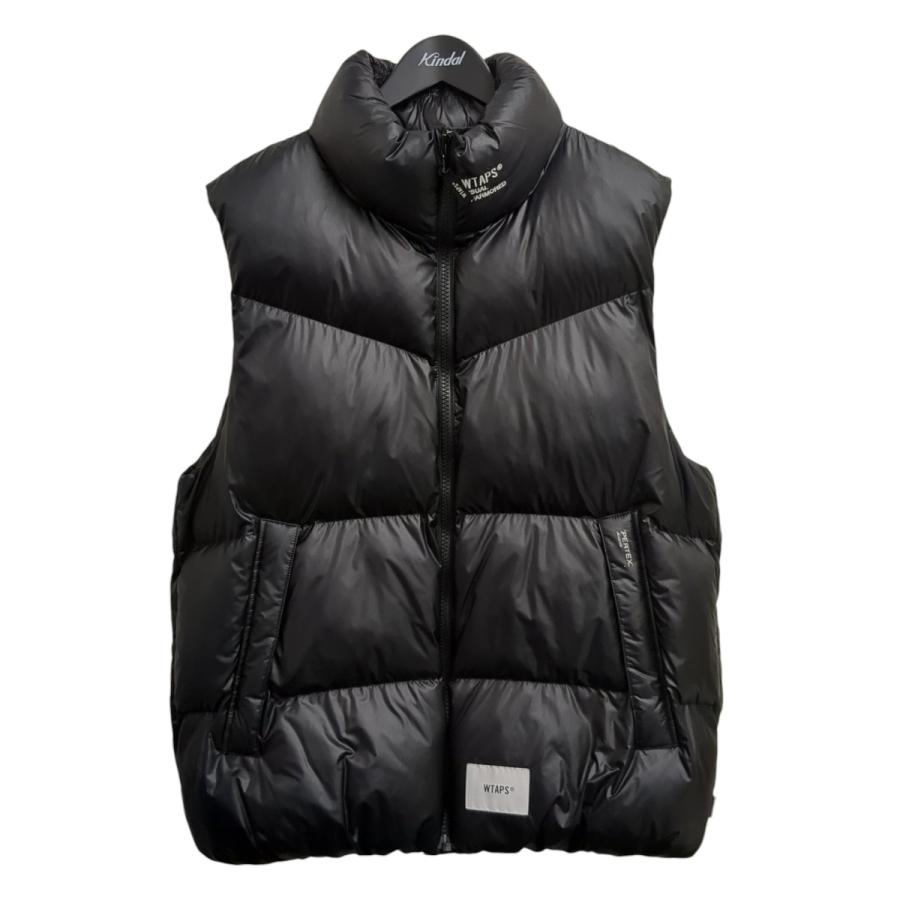WTAPS ブラック ベスト WTAPS（ダブルタップス） 22AW HAGGERZ/VEST/COTTON.POPLIN 222WVDT