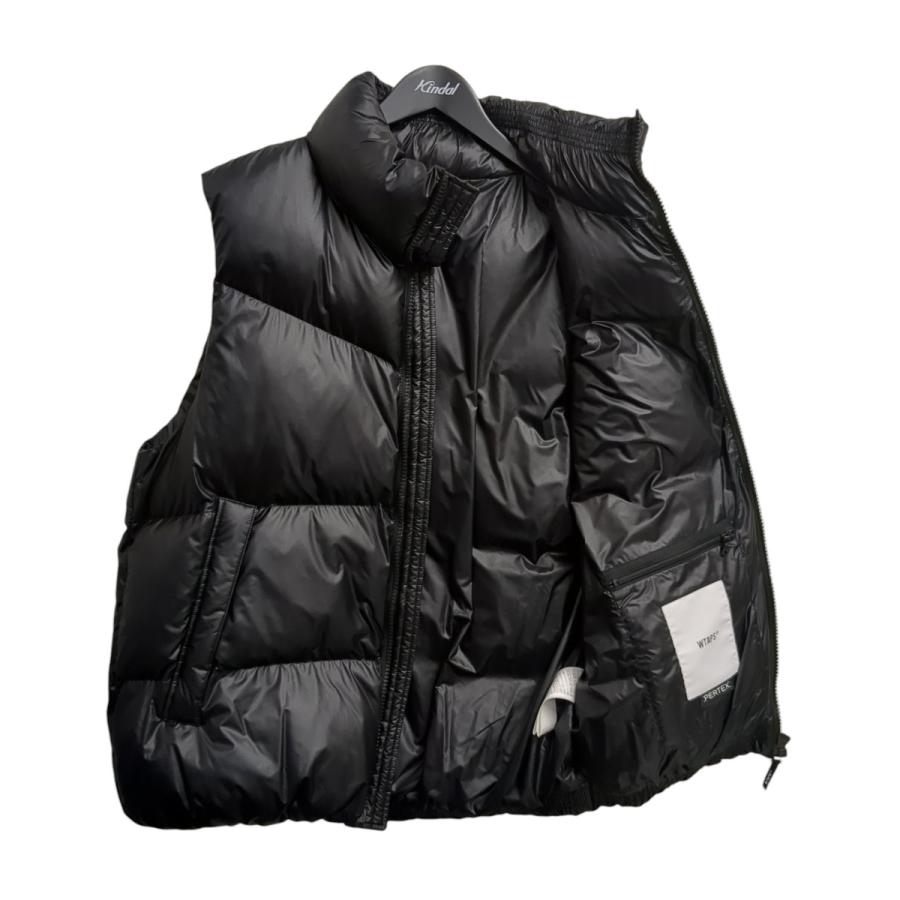 ダブルタップス WTAPS 24AW NYLON． TAFFETAPERTEX ダウンベスト