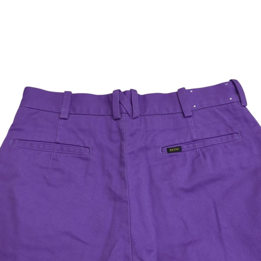NICENESS ナイスネス パンツ NN-0402T11 バイオレット サイズ：M