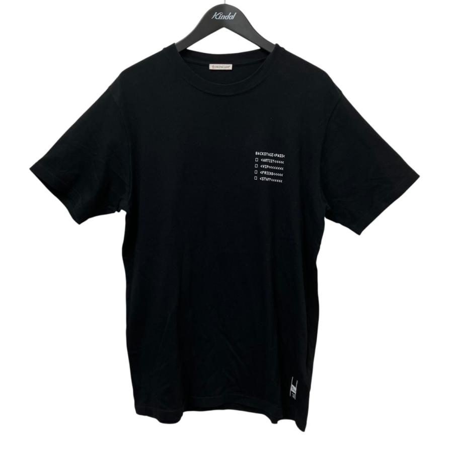 MONCLER（モンクレール） MONCLER Tシャツ D209U8002050 ブラック 
