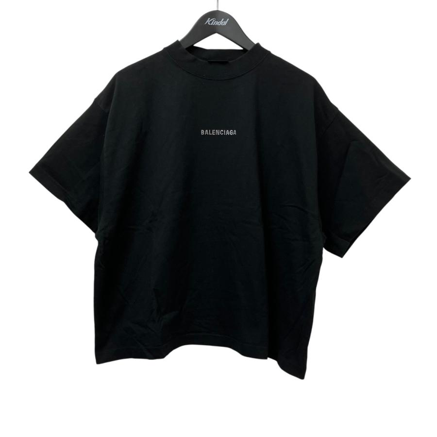 BALENCIAGA（バレンシアガ） BALENCIAGA 24SS ラインストーン Tシャツ
