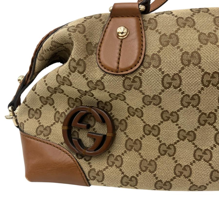 GUCCI（グッチ） ブリックレーン ボストンバッグ 296898 ベージュ