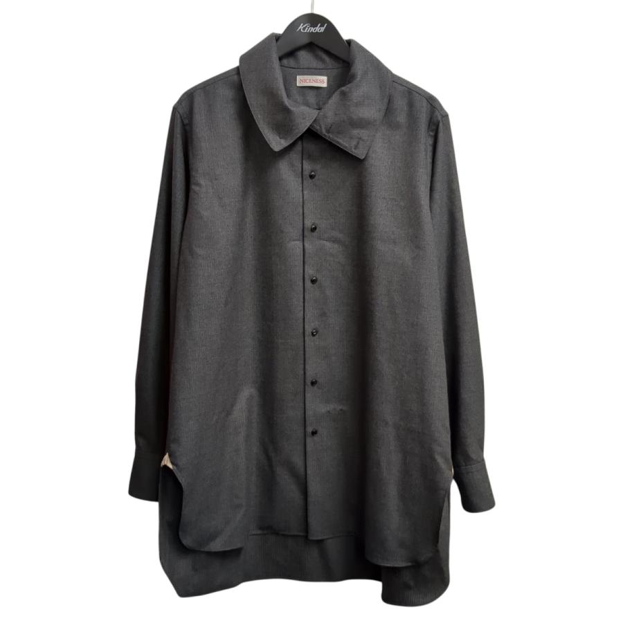 NICENESS ナイスネス NICENESS LAURENCE シャツ NN-0601Y12 グレー