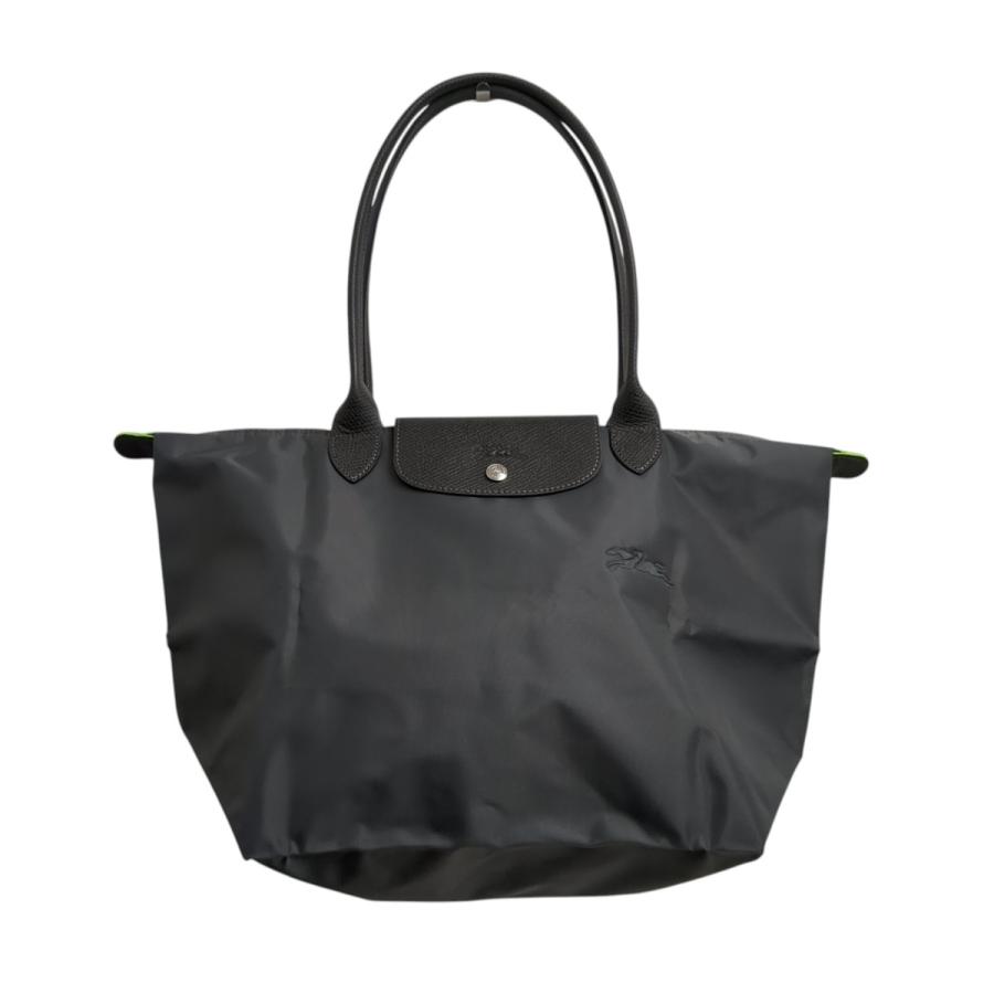 longchamp グレー トート ロンシャン LONGCHAMP トートバッグ プリアージュグリーン Lサイズ