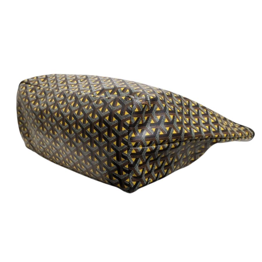 GOYARD（ゴヤール） サンルイPM バッグ ブラック×イエロー 