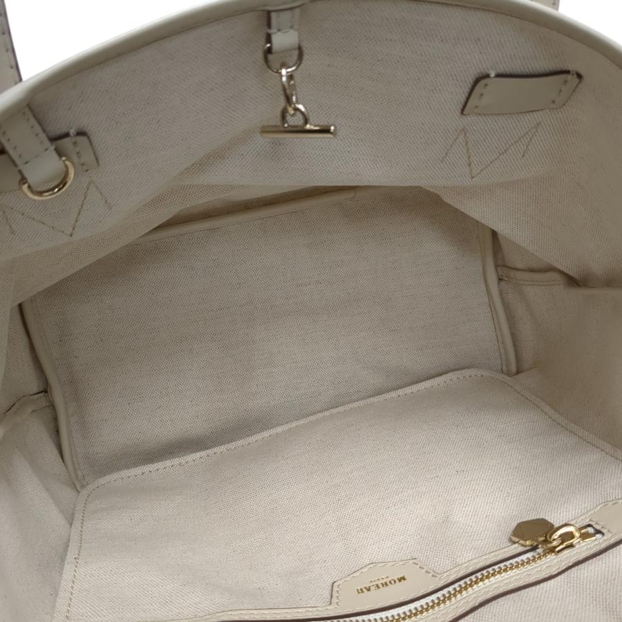 モロー・パリ MOREAUPARIS STTOTE トートバッグ アイボリー×ベージュ