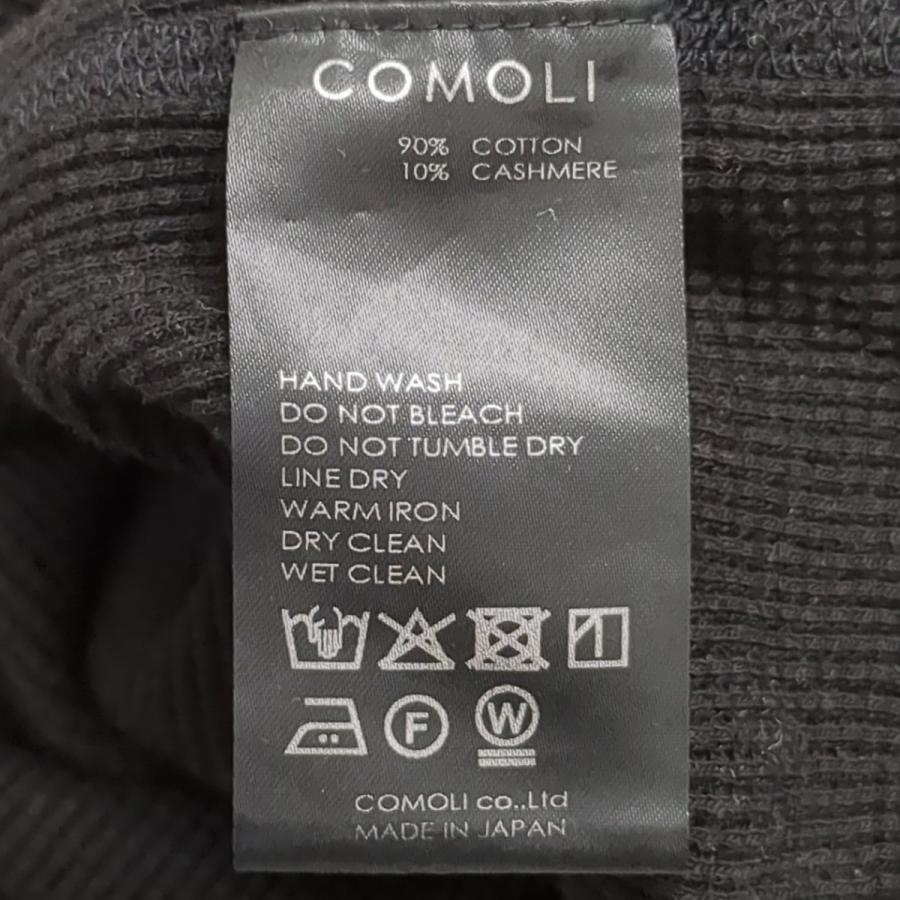COMOLI（コモリ） COMOLI 25AW サーマルカットソー C03-05018 ブラック