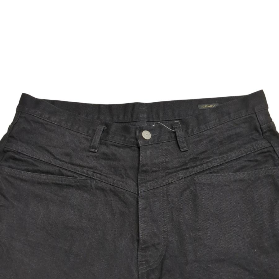 COMOLI（コモリ） パンツ C03-03005 ブラックインディゴ サイズ：2