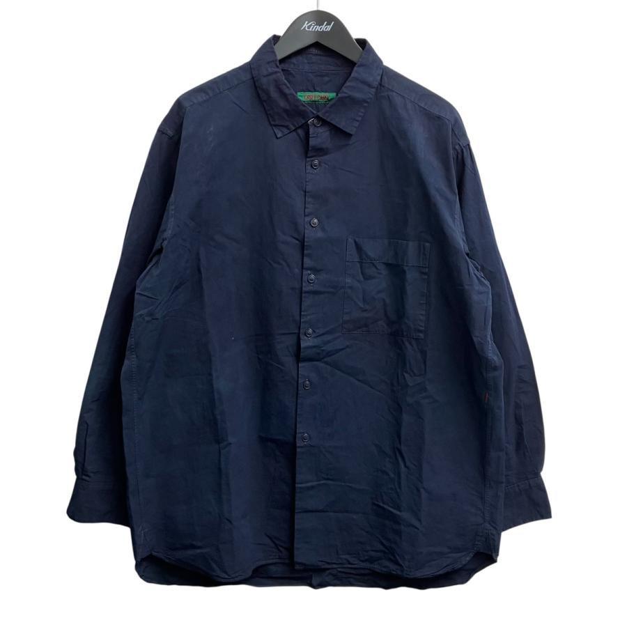 CASEY CASEY ケイシーケイシー シャツ 19HC264 ネイビー サイズ：M 