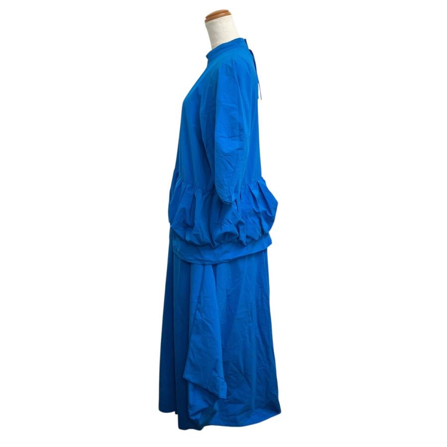 nagonstans ナゴンスタンス nagonstans tuck gather flare dress
