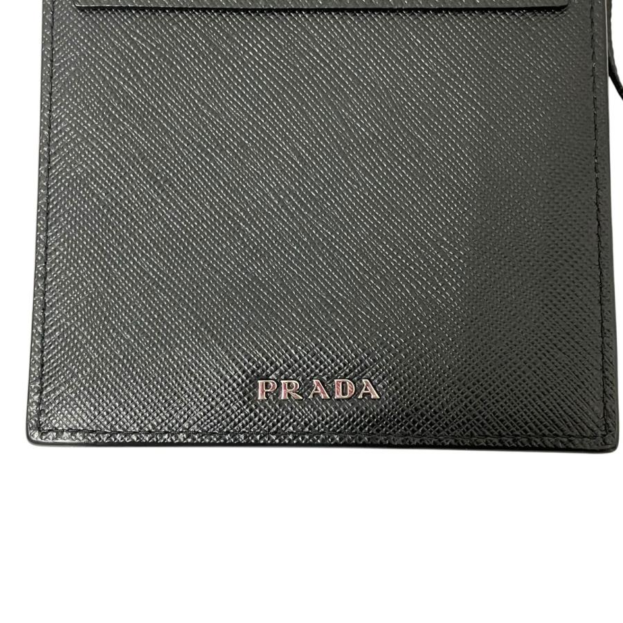 プラダ PRADA スマホショルダー ショルダーバッグ 2ZH068 ブラック 