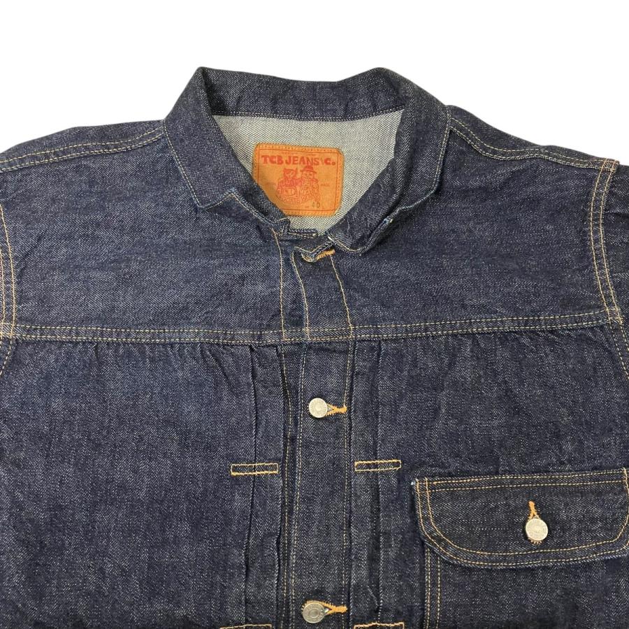 ティーシービージーンズ TCB JEANS デニムジャケット インディゴ
