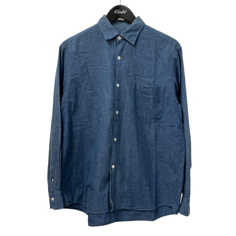 COMOLI（コモリ） ベタシャンコモリシャツ シャンブレーシャツ I01