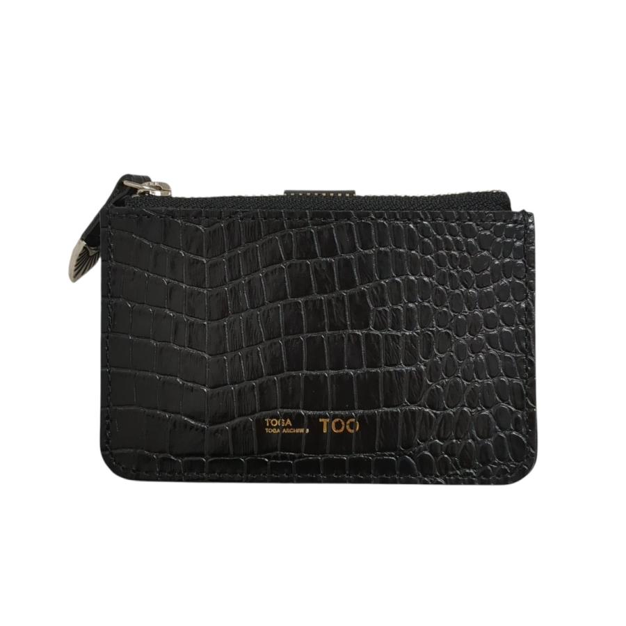 トーガアーカイブス TOGA ARCHIVES Leather Wallet Small black 財布
