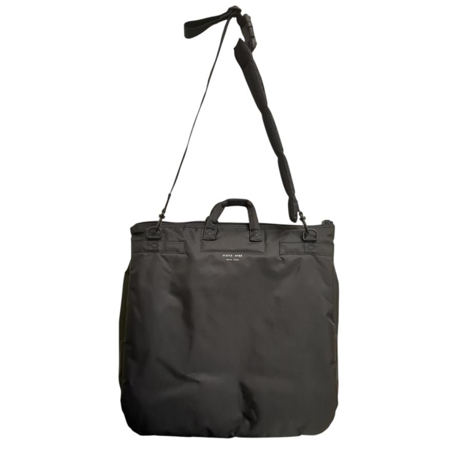 PORTER x HYKE Helmet 25awヘルメットバックblack PORTER が HYKE と5シーズンぶりにコラボレーション、ヘルメットバッグ
