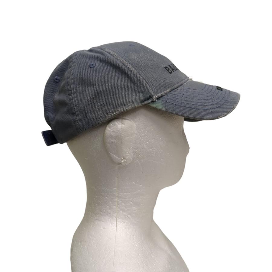 BALENCIAGA（バレンシアガ） キャップ ブルー サイズ：L