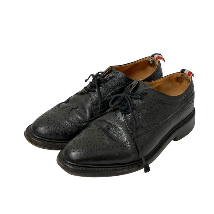値下げ【超希少】トムブラウン　THOM BROWNE ウィングチップシューズ THOM BROWNE（トム ブラウン） ウィングチップ レザーシューズ