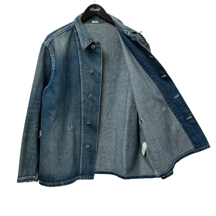 アプレッセ A．PRESSE US Army Vintage Denim Coverall デニムジャケット 24AAP-01-37K インディゴ サの画像