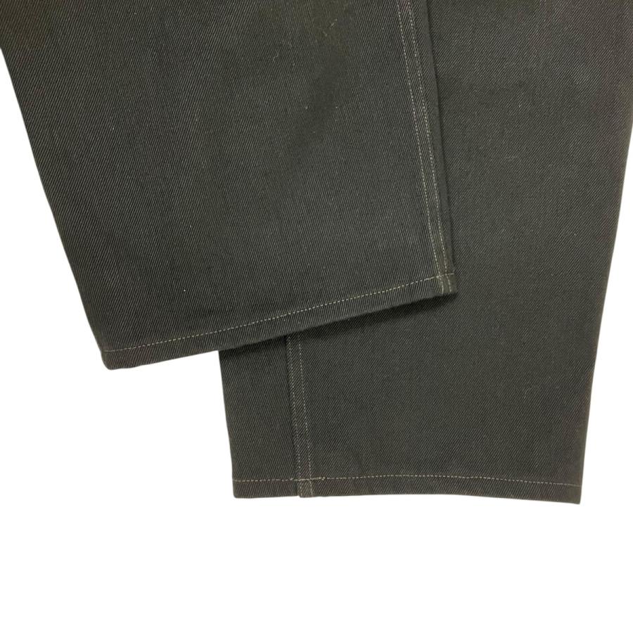 COMOLI（コモリ） COMOLI 26SS ブラックデニムベルテッドパンツ デニム