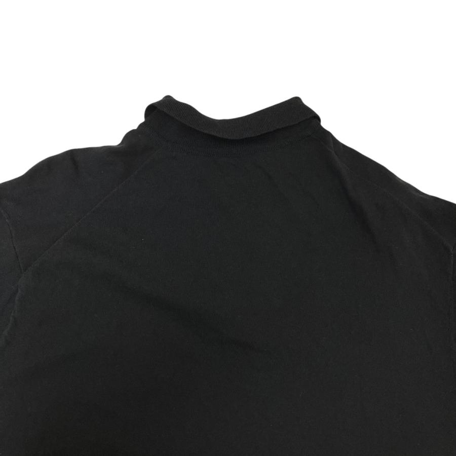COMOLI（コモリ） ニットポロシャツ B01-06003 ブラック サイズ：3