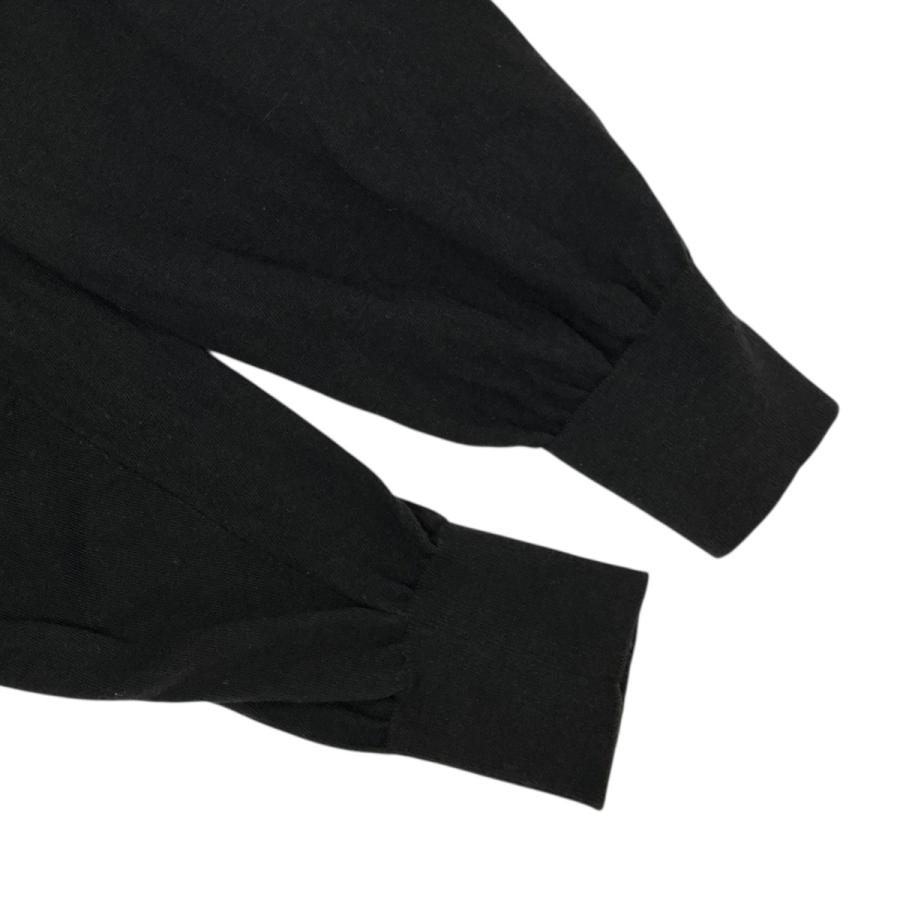 COMOLI（コモリ） ニットポロシャツ B01-06003 ブラック サイズ：3