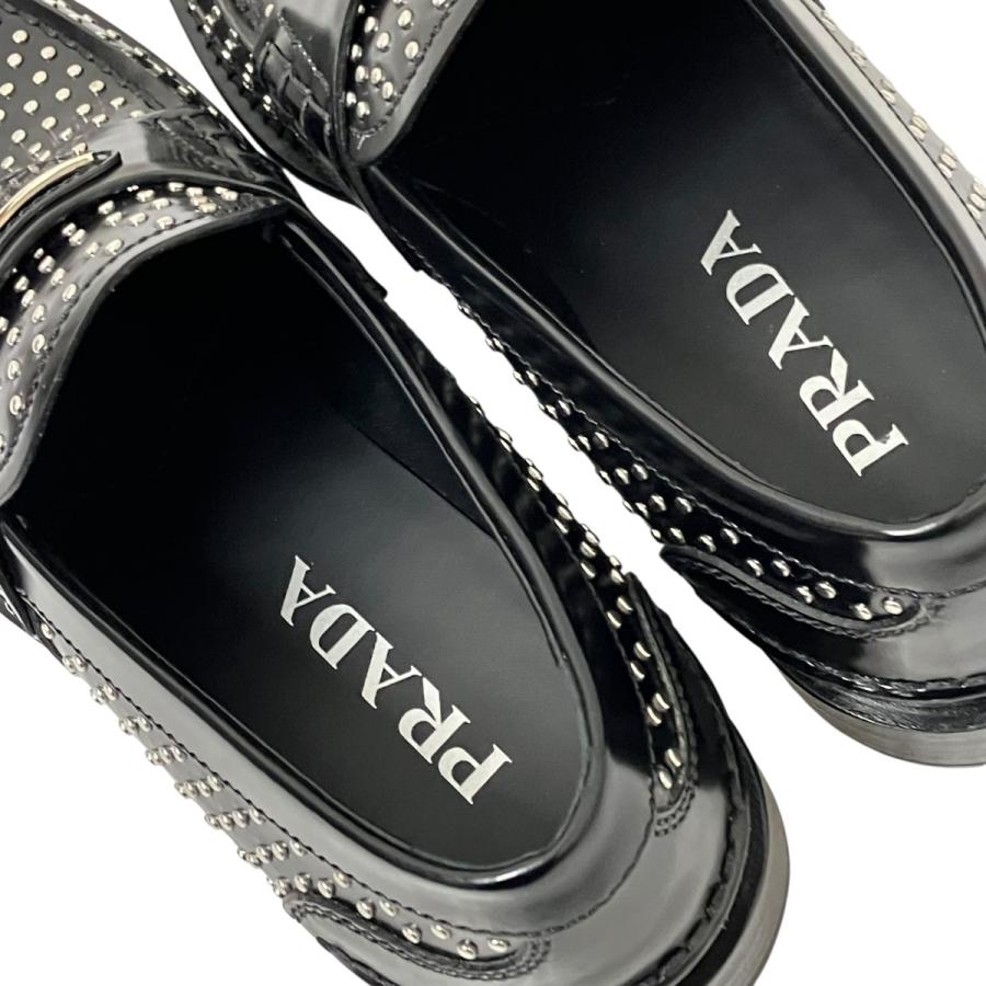 PRADA（プラダ） ローファー 1D814N ブラック サイズ：36