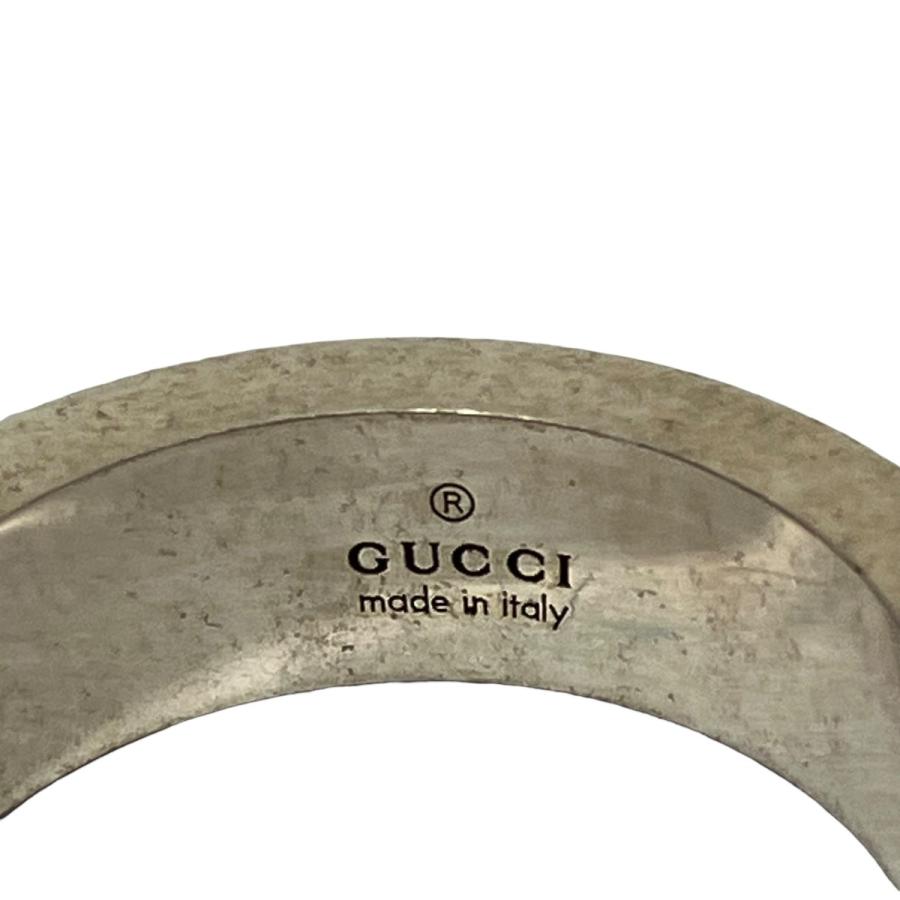 GUCCI（グッチ） リング シルバー サイズ：16号 : カインドオルYahoo