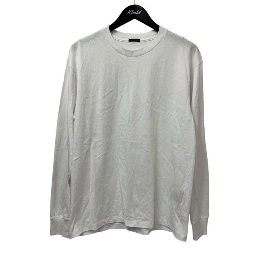 COMOLI（コモリ） コットンジャージ 長袖Tシャツ D01-05012 ホワイト