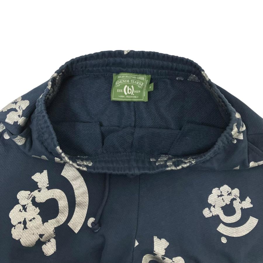デニムティアーズ Denim Tears Bstroy スウェットパンツ ネイビー