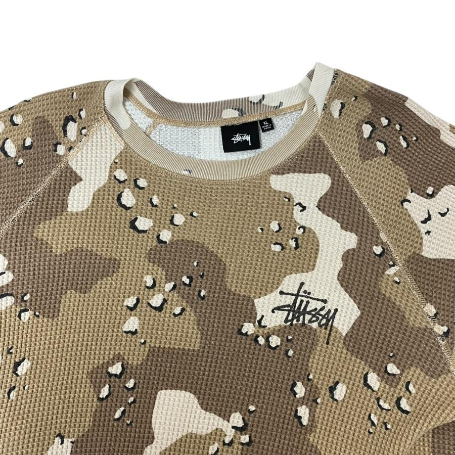STUSSY（ステューシー） デザートカモ サーマルカットソー 1140358 