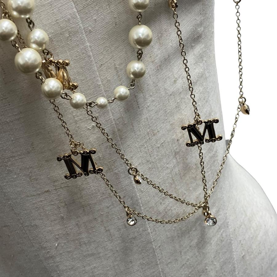 Max Mara（マックスマーラ） パールネックレス : カインドオルYahoo!店