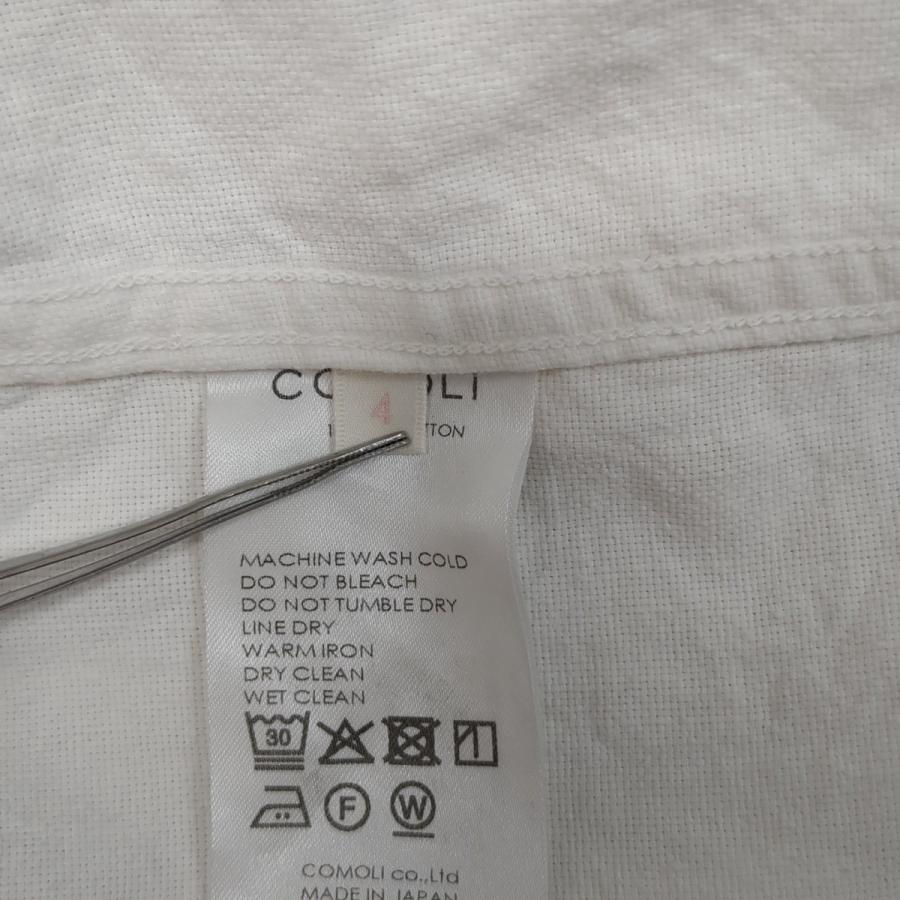 COMOLI（コモリ） COMOLI 25SS ホワイト1938ジャケット カバーオール