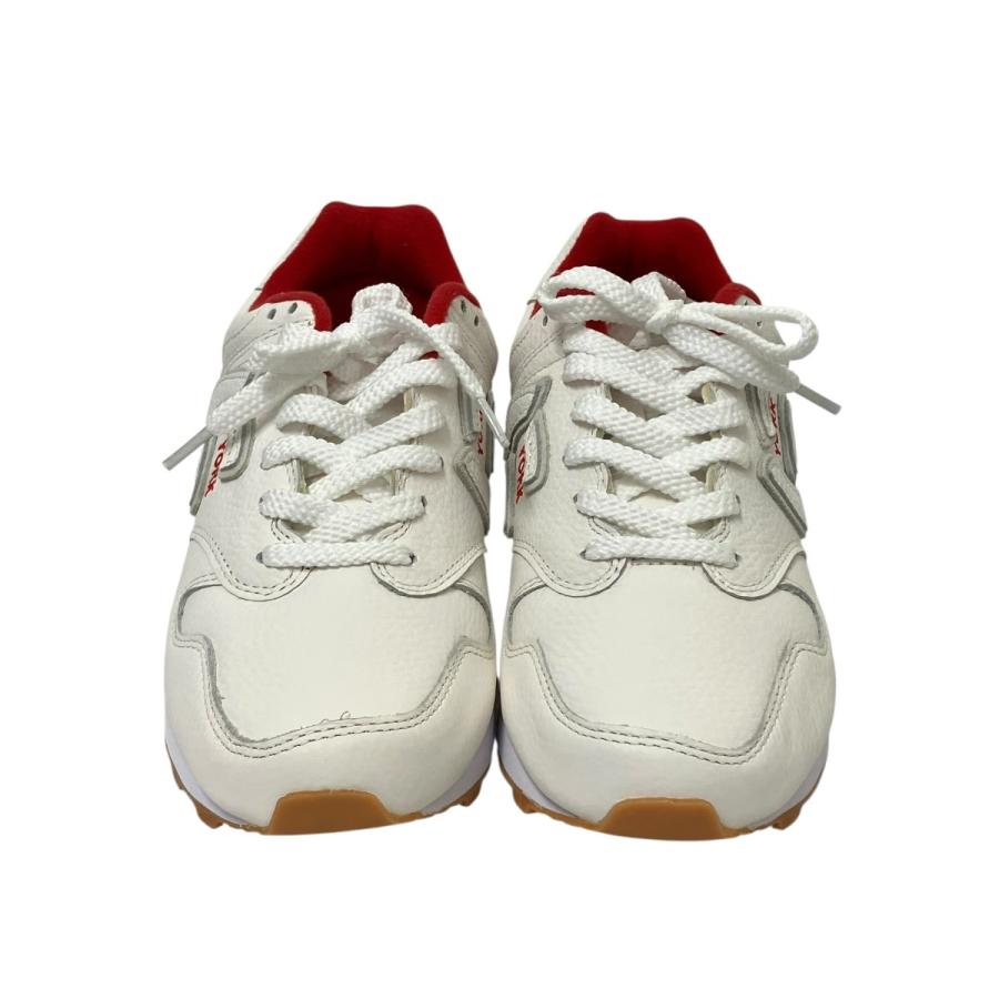 サンガッチョ にゅYORK RED/WHITE サンガッチョ SANGACIO にゅ YORK スニーカー ホワイト×レッド サイズ