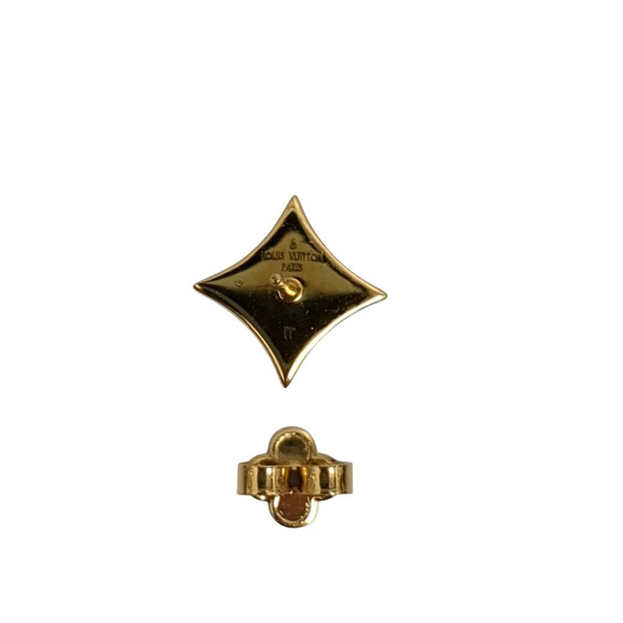 LOUIS VUITTON（ルイ・ヴィトン） ピアス シルバー×ゴールド