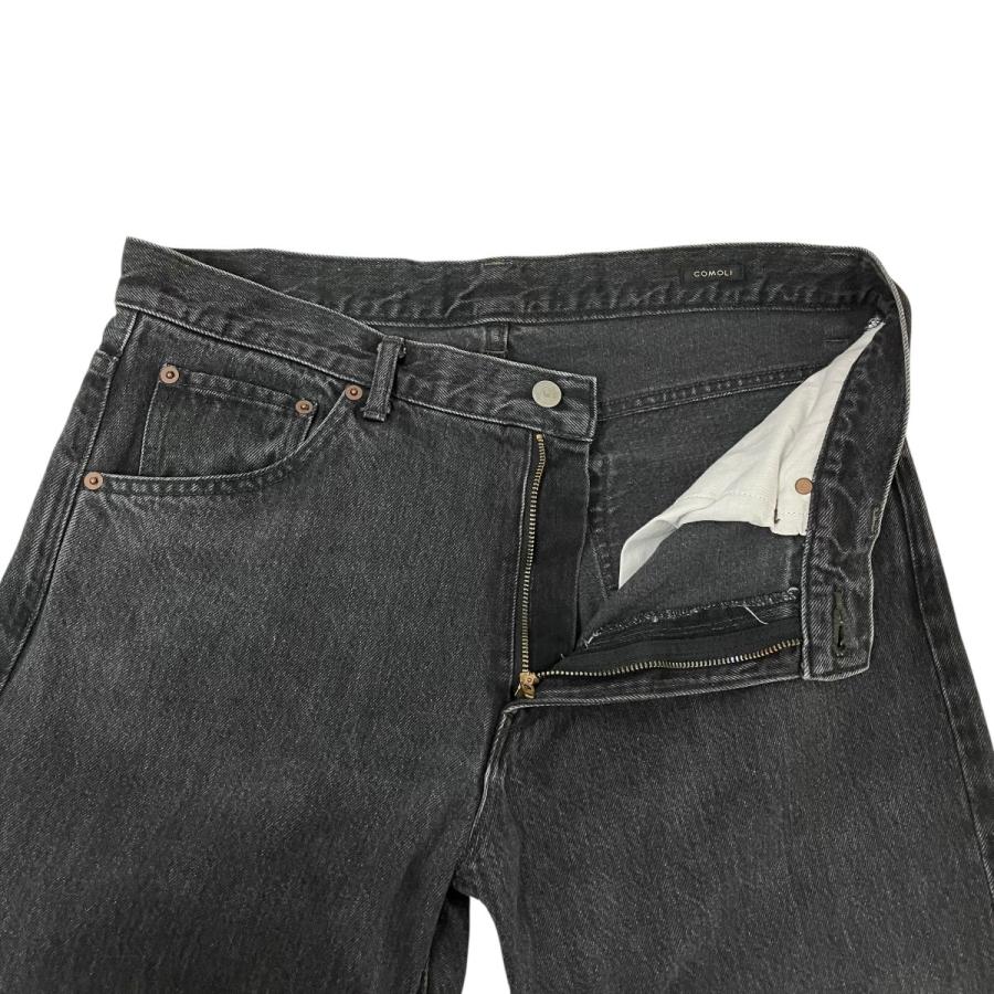 COMOLI（コモリ） デニム5Pパンツ C03-03003 ブラック サイズ：4