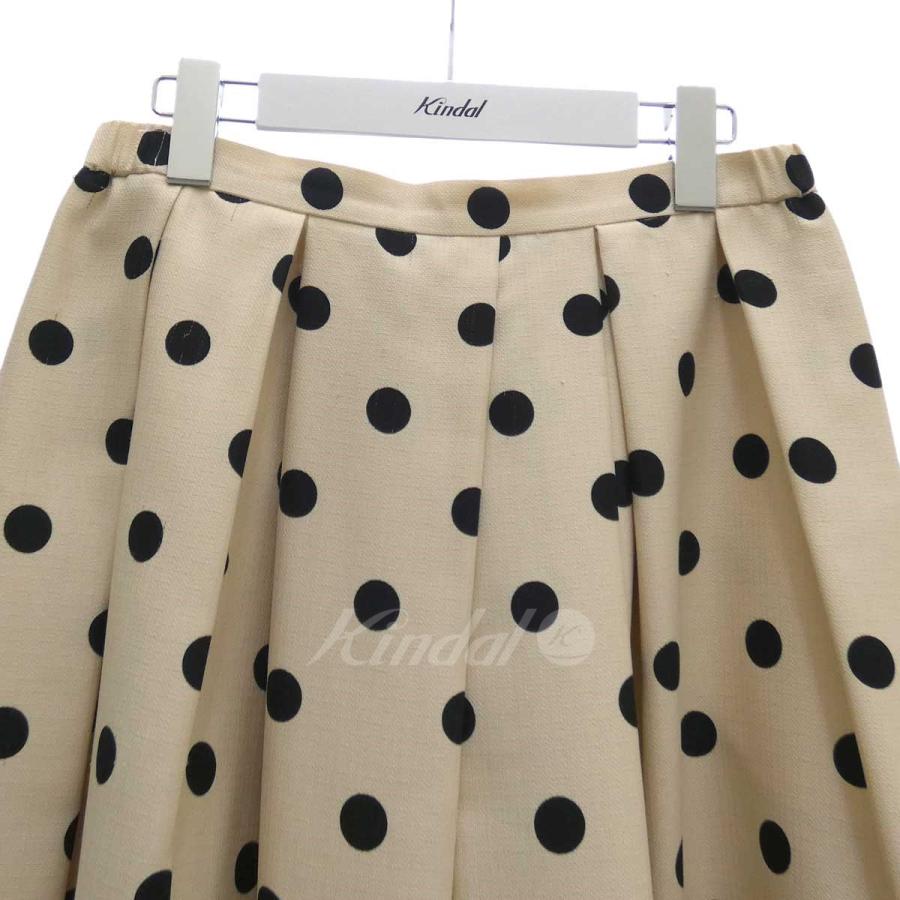 Yori 【2月17日値下】yori ドットスカート オフホワイト サイズ：38  