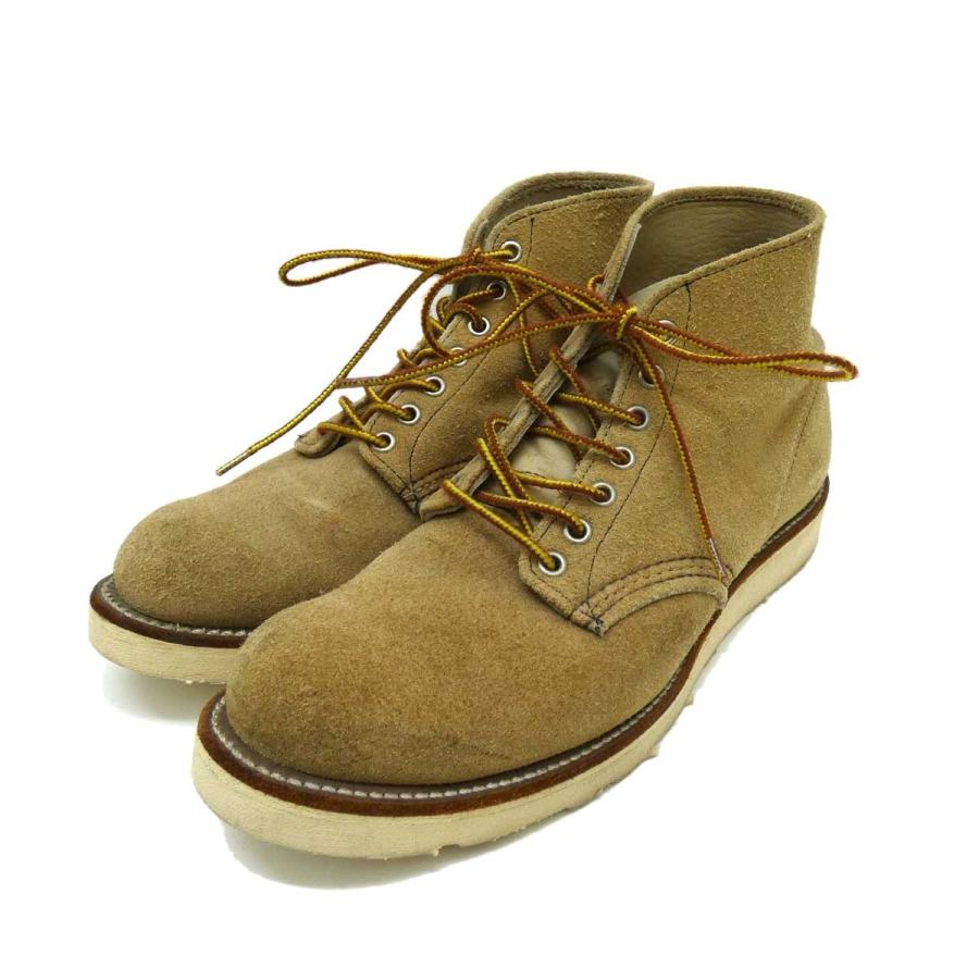 超美品 Red Wing スウェードブーツ ベージュ サイズ 8 1 2 堅田店 1130 人気no 1 本体 Lewisfamilyinsurance Com