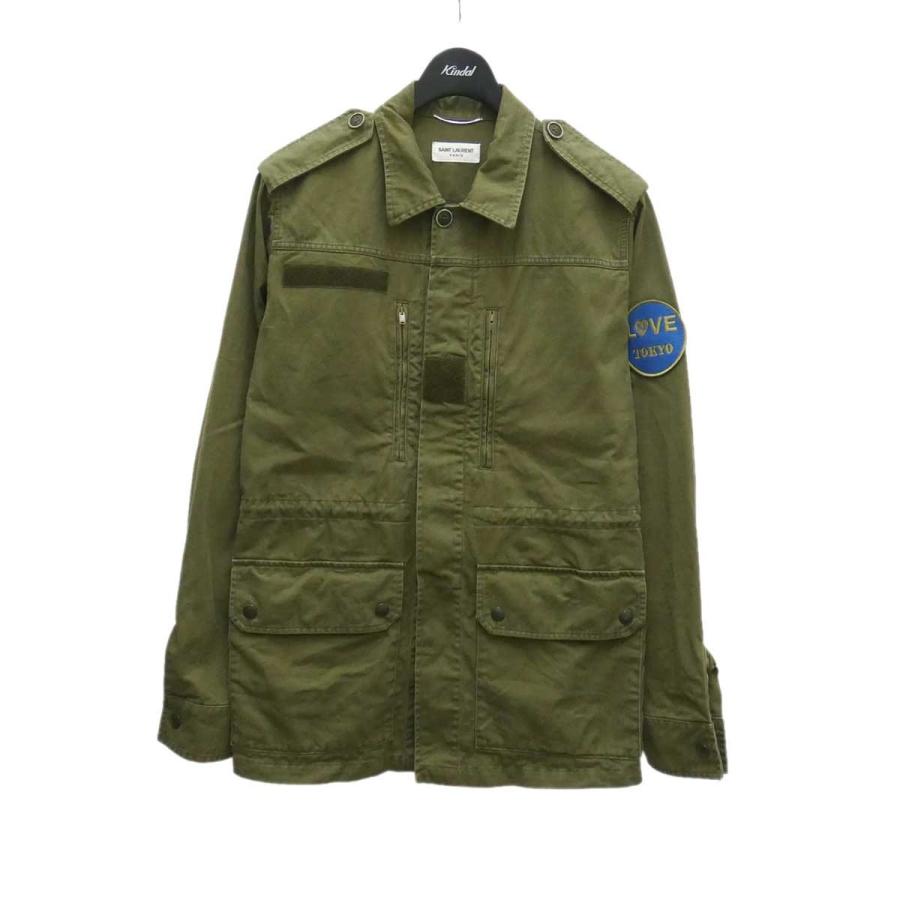 10月25日値下】SAINT LAURENT PARIS 銀座シックス限定 ミリタリー  