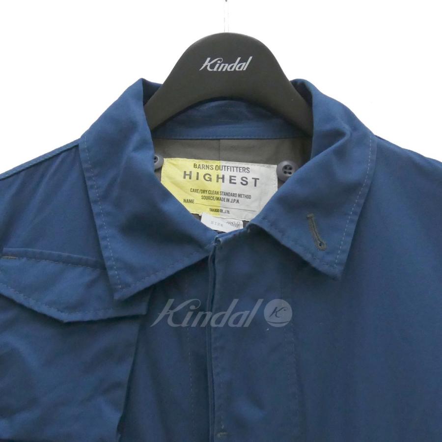 BARNS OUTFITTERS HIGHEST VENTILE M-65 JACKET ネイビー サイズ：2 