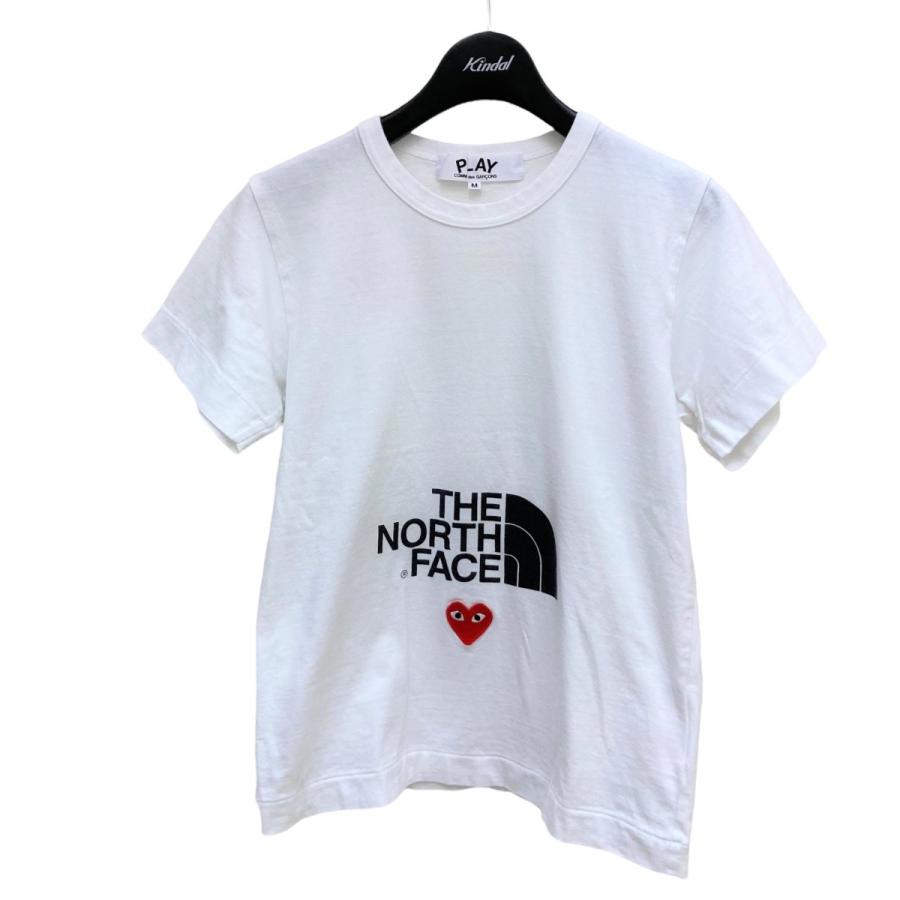 PLAY COMME des GARCONS 半袖Tシャツ ×THE NORTH FACE AE-T201 